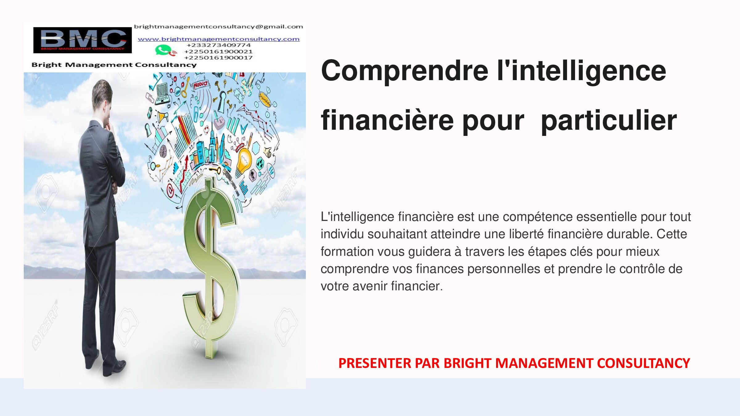 Comprendre l'intelligence financière pour  particulier