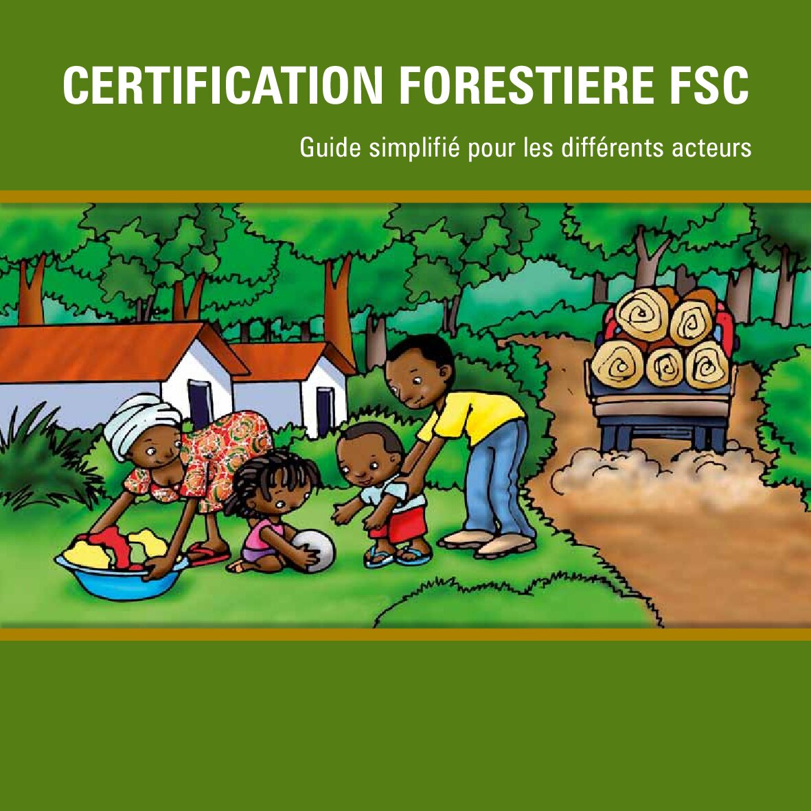 Aperçu de livret de sensibilisation pour une certification forestière reussit